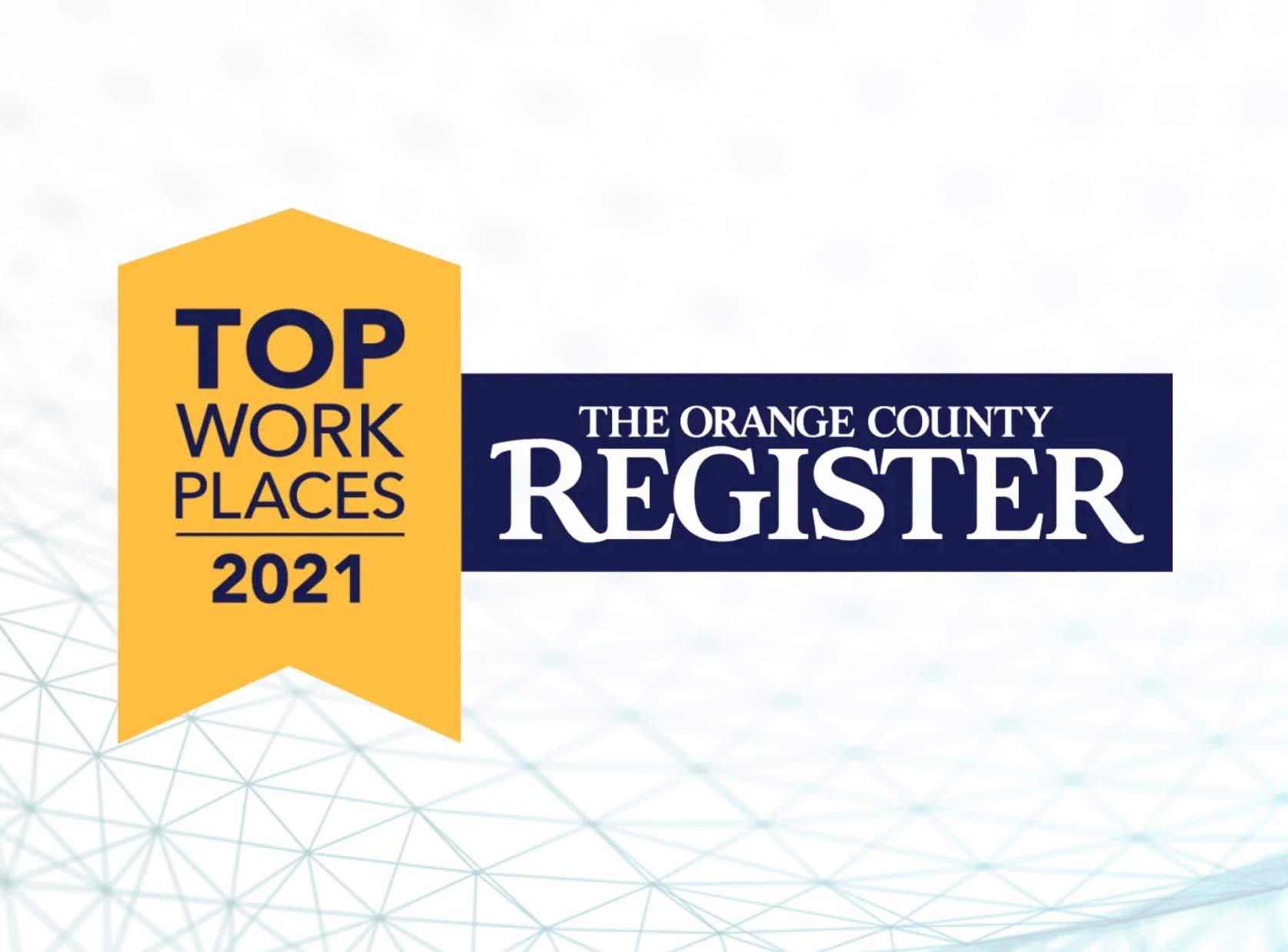 Tevora Wins OC Top Workplaces 2021 Award